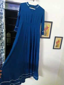 KHUSHAL K Women's Blue 🔵 🔵 Anarkali Set