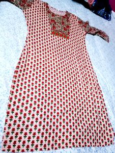 pure cotton kurti