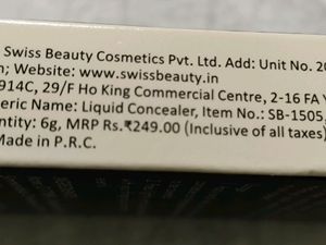 SWISS BEAUTY liquid Concealer