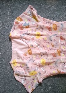 Chic Floral Print Wrap Dress