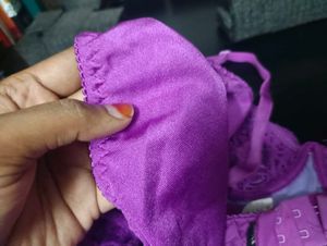 Purple Lingerie Set