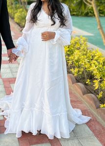 Elegant White Maxi Dress