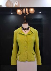 Vibrant Chartreuse Blazer