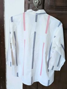Striped Button-Down Shirt
