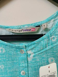 A Line Short Printed Kurti