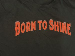 BORN TO SHINE OVERSIZED T SHIRT