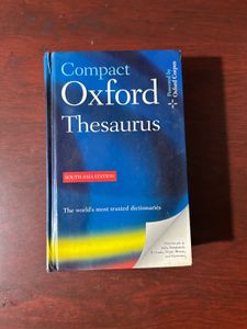 Compact Oxford Thesaurus - South Asia Edition
