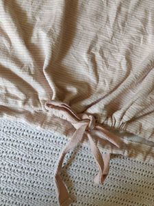 Cute Pink Striped Long Sleeve Top