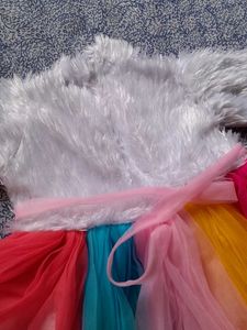 Cute Rainbow Tutu Dress