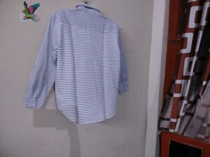 Chic Striped Button-Up Shirt