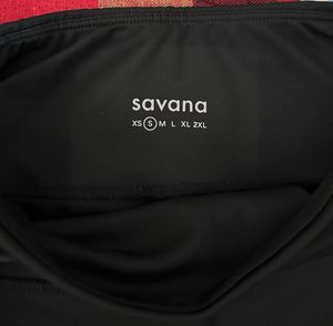 Black Flared Yoga/Gym Pants