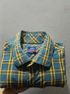 Men's Plaid Slim Fit Shirt
