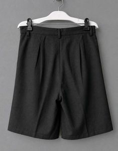 Chic Black Prada Shorts
