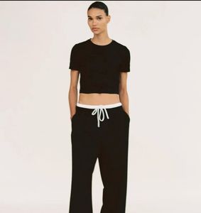 Zara Black Crop Top