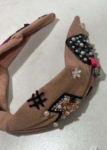Beaded Bow Hair band