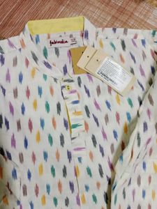 Fab india Chinese collar shirt kurta for boys