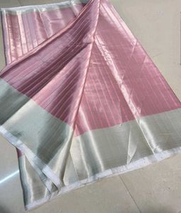 New Without Tag- Banarasi Tissue Katan Silk Saree