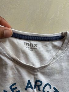 Baby Boy's Max T-Shirt combo 3no