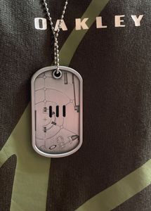 Oakley Dog Tag Necklace