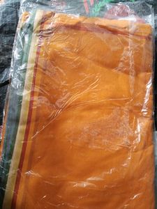 Orange dhoti