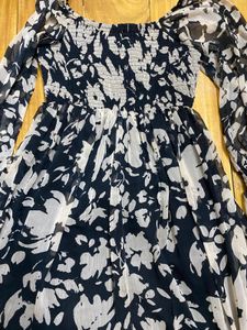 Floral Print Maxi Dress