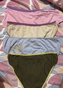 4-Pack Women's Cotton Briefs