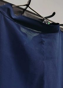abaya burkha with free nose peace blue export arab