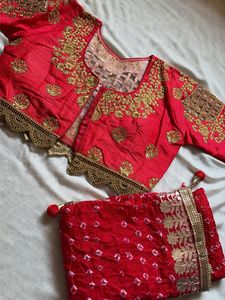 Yellow Lehenga Choli Set