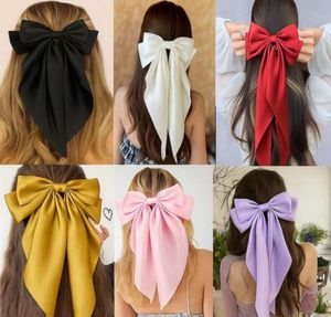 Elegant Large Bow Hair Clip for Women