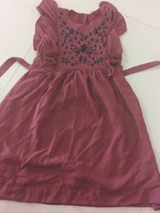 Purple Georgette Frock