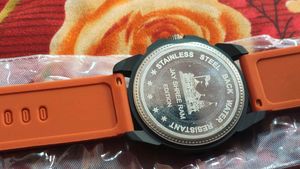 Stylish shree ram Skeleton Dial Watch