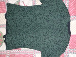 Black And Green Sweater