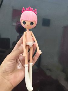 Cute Princess Doll with Pink Hair