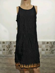 Black Ethnic Gown