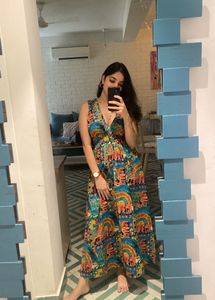 Colourful Vacay Dress