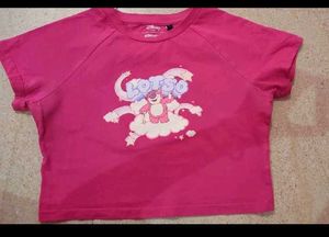Pink Graphic Baby Tee