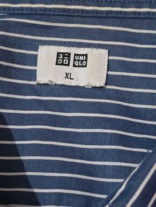 Men's Blue Striped Casual Shirt