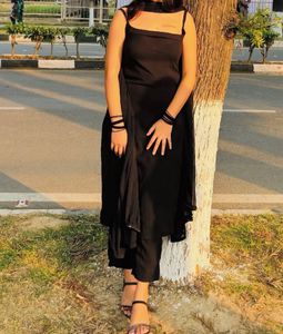Elegant Black Kurta Set