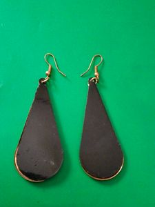 Art Deco Inspired Glitter Earrings