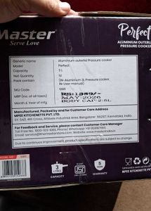 Master Pressure Cooker 3Liter
