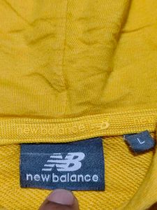New Balance Yellow Hoodie
