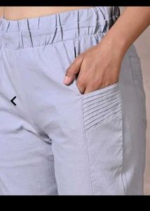 laks*ita Stylish grey Women's Pants