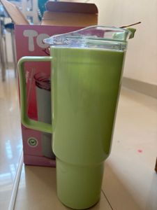 Insulated Tumbler with Straw