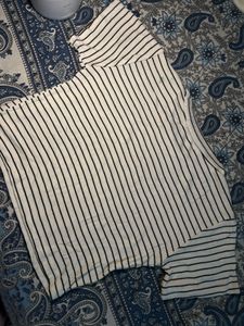 Striped Knit Top