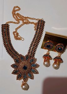 Indian Necklace With Earing