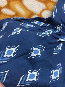 Stylish Blue Printed Camisole Top