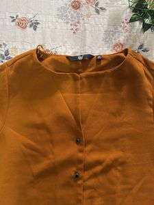 Mustard Formal Shirt - XS size