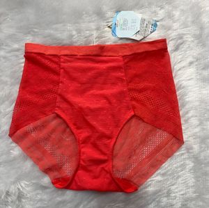 Women's Red Lace Briefs