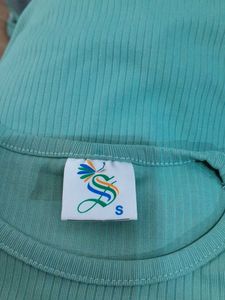 Pastel Sea Green Top Women's