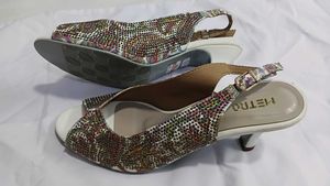 Sparkling Slingback Heels